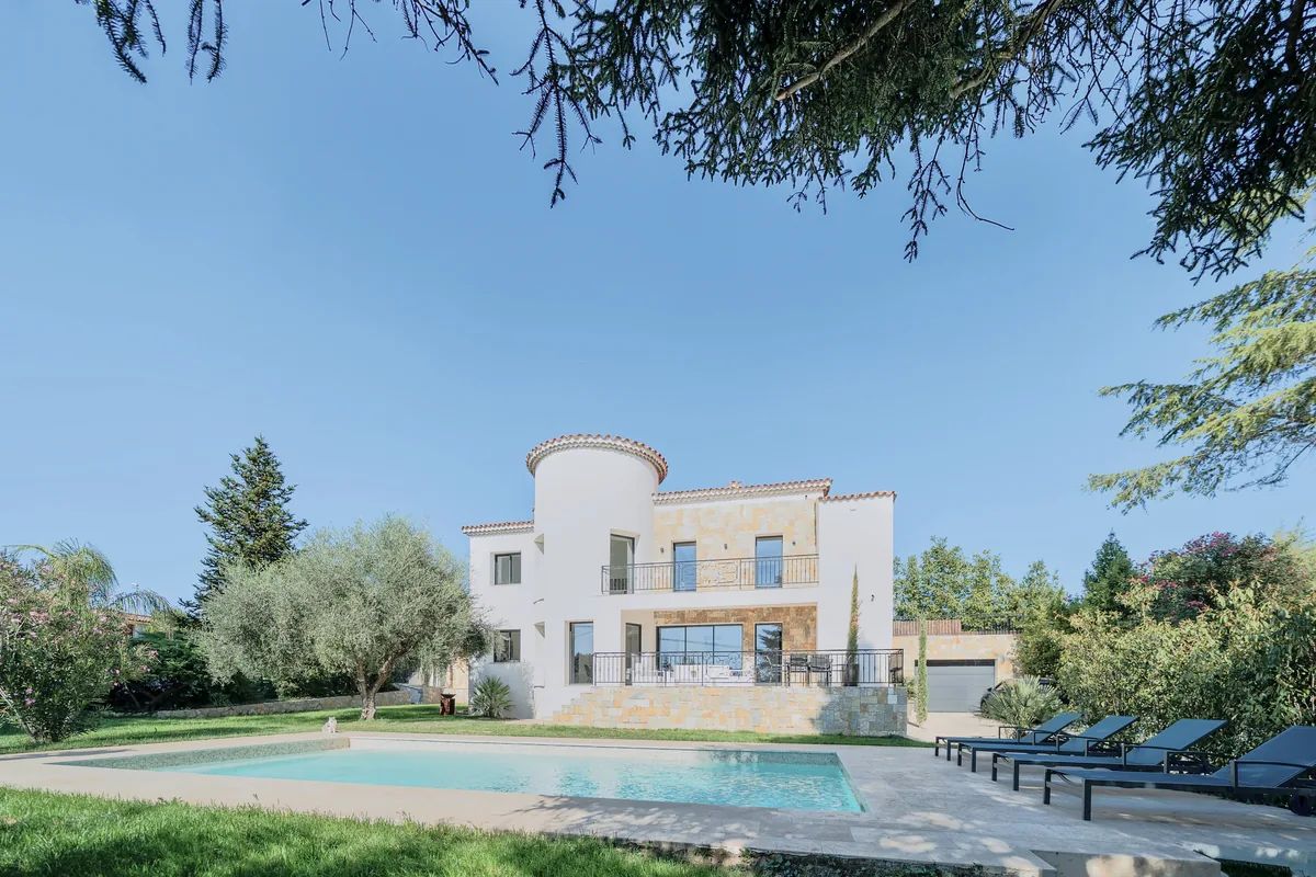 Villa à Châteauneuf-Grasse, photographie