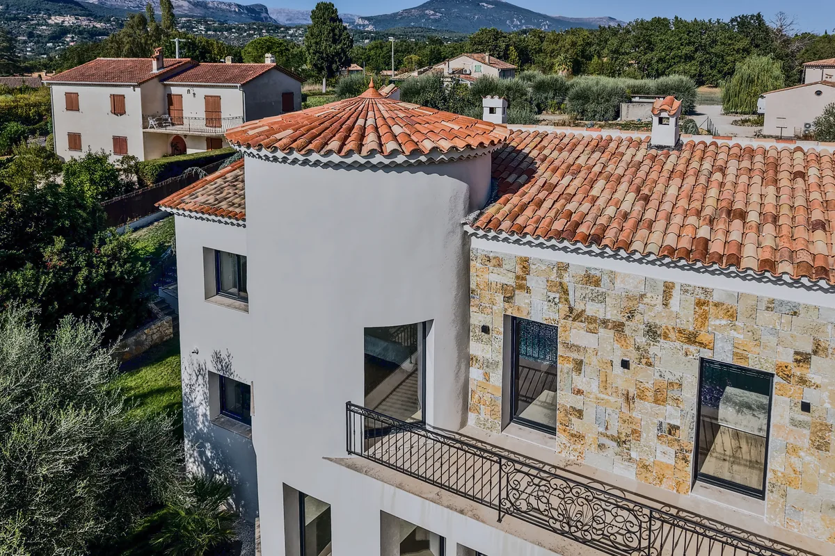 Villa à Châteauneuf-Grasse, photographie