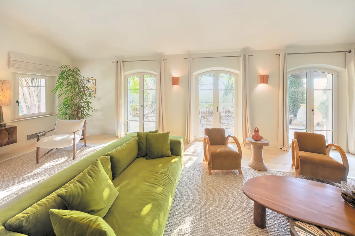 Villa et oliveraie, photographie